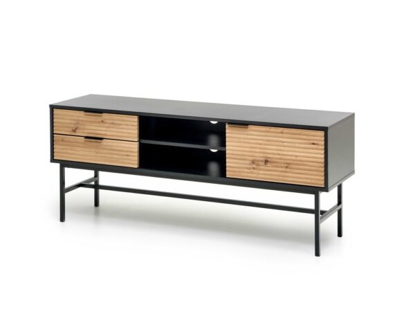 Móvel TV MURANO RTV-1 - carvalho artisan / preto