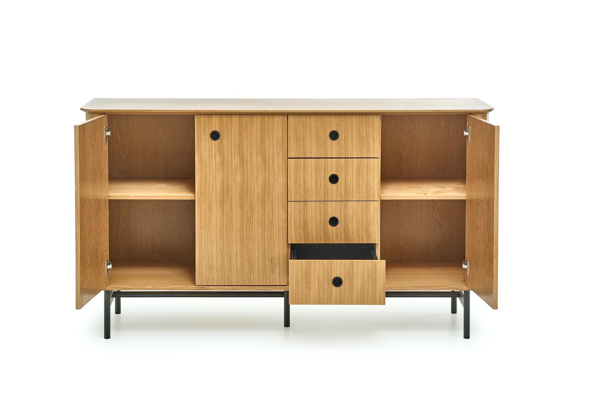 Aparador SMART KM-1 - carvalho/preto - Image 7