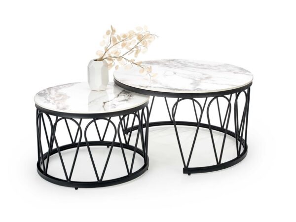 Mesa de Centro FORMOSA - branco mármore