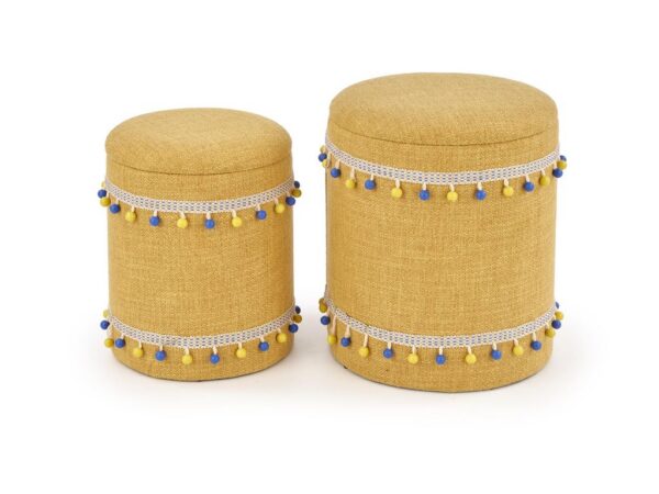 Pufes GRADO - amarelo