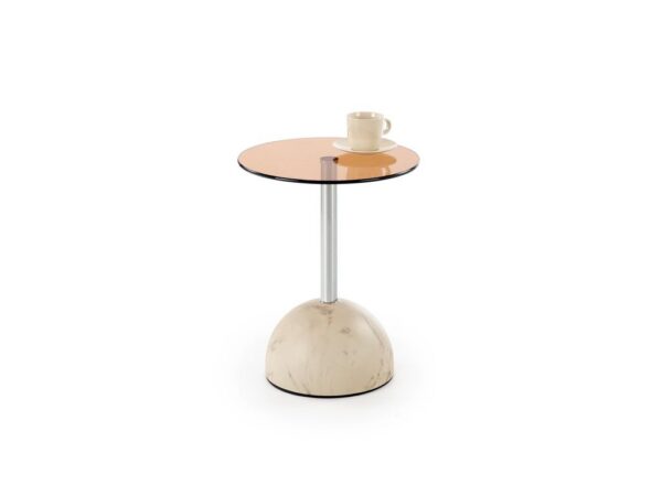 Mesa de Centro ARIANA - mármore bege/âmbar