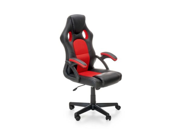 Cadeira de escritório BERKEL - preto/vermelho