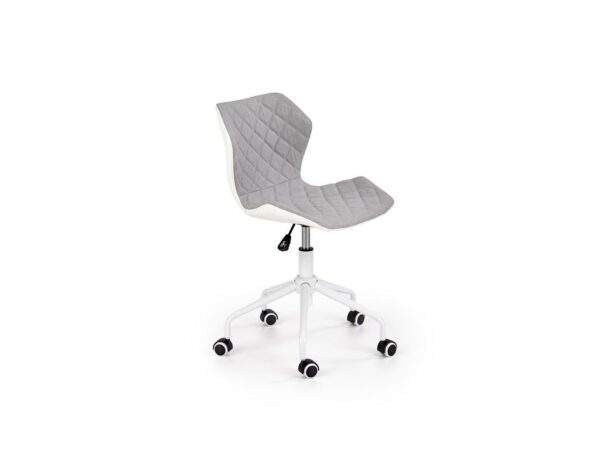 Cadeira de escritório MATRIX 3 - cinza / branco