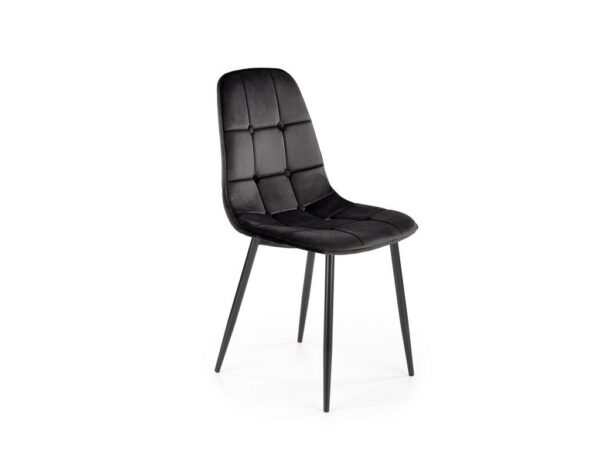 Cadeira K417 - preto velvet