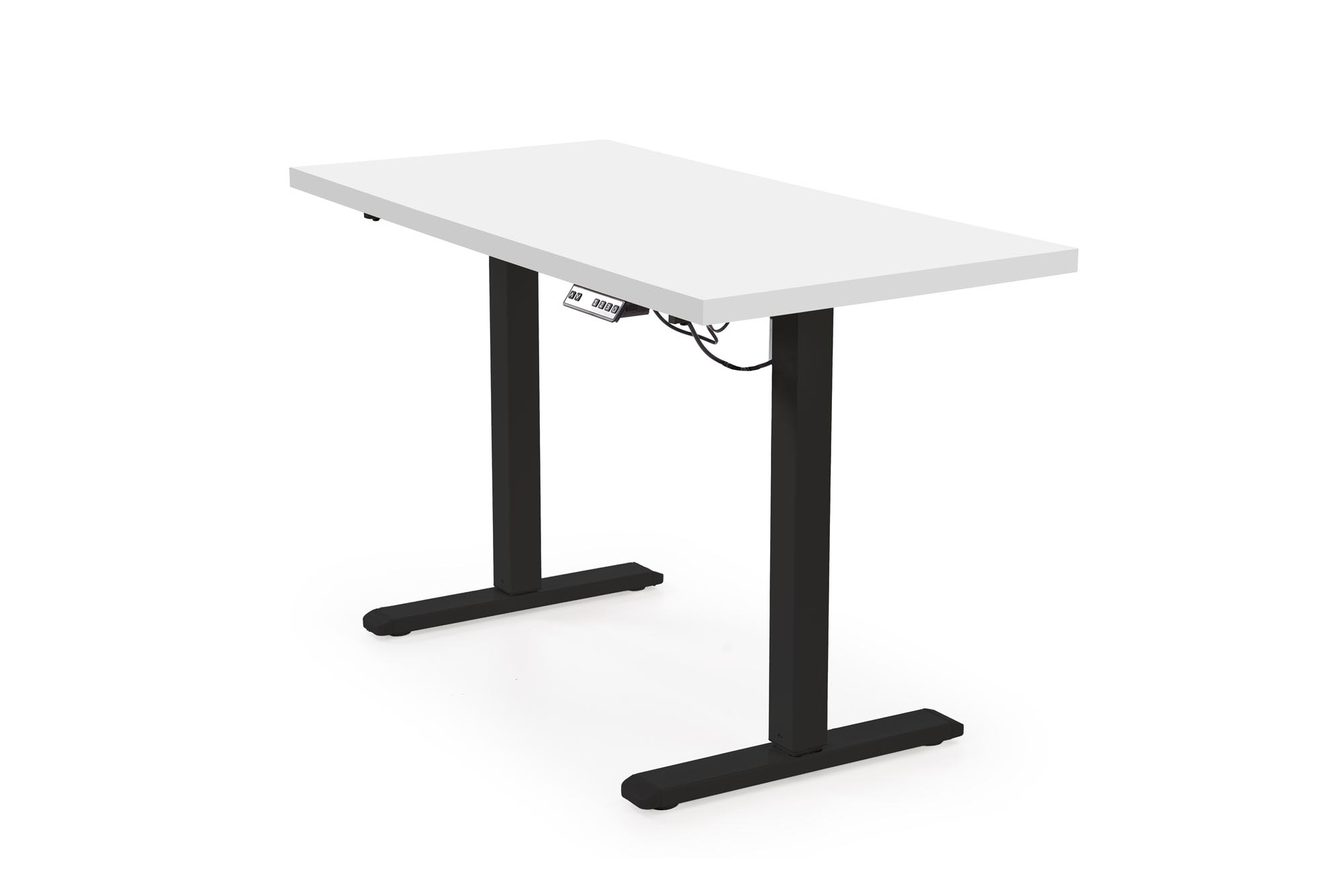 Secretária elevatória B/54 - branco/preto, 120cm - Image 3