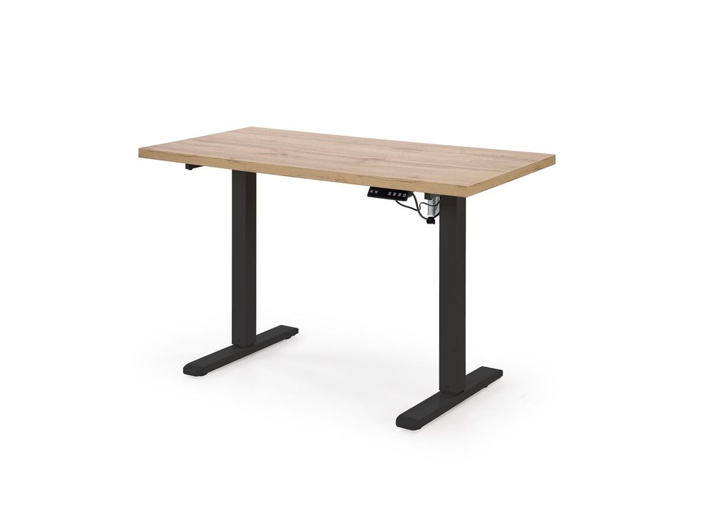 Secretária elevatória B/54 - carvalho artisan/preto, 120cm - Image 2
