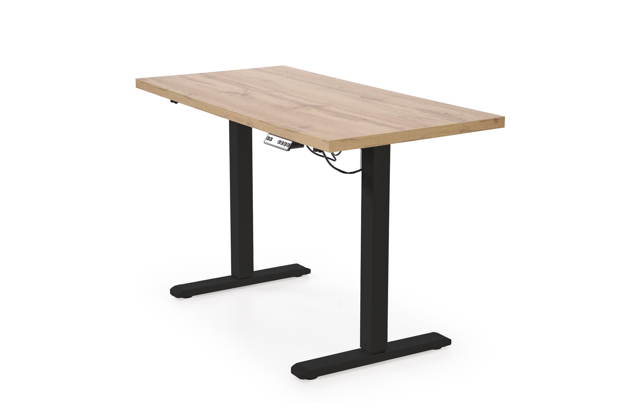 Secretária elevatória B/54 - carvalho artisan/preto, 120cm - Image 4