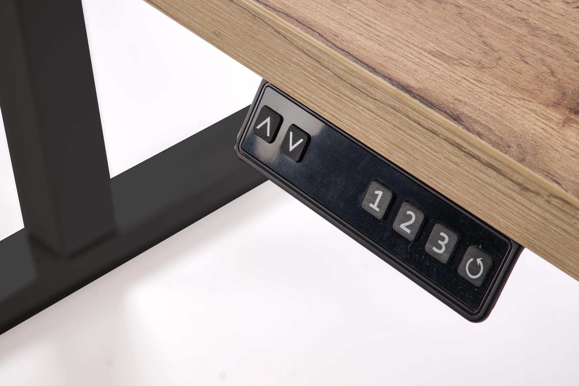 Secretária elevatória B/54 - carvalho artisan/preto, 120cm - Image 5