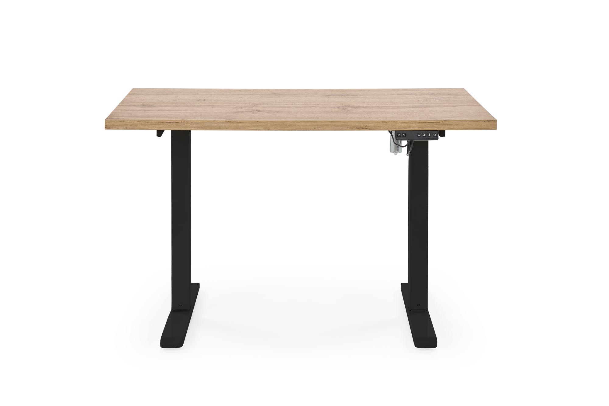 Secretária elevatória B/54 - carvalho artisan/preto, 120cm - Image 8