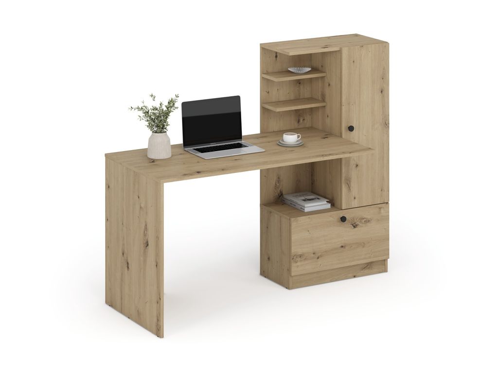 Secretária HOBAS - carvalho artisan, 150cm - Image 2