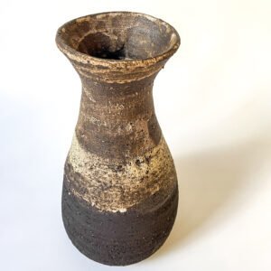 black clay contemporary ceramic vase amelia johannsen