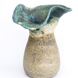 ocean wave ceramic vase
