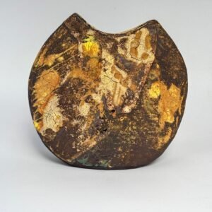 Molten Earth - altered form ceramic sculpture by Amelia Johannsen