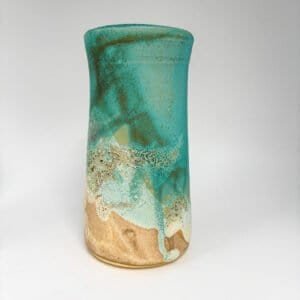 coastal ceramic vase
