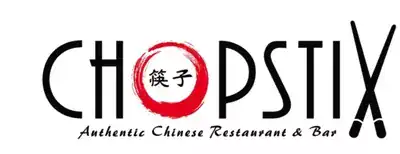 ABUIABACGAAg9v3FlAYo4K-yzwIwgww40gQ!400x400.jpg Chopstix Chinese Restaurant & Bar logo with Chinese characters and modern design.