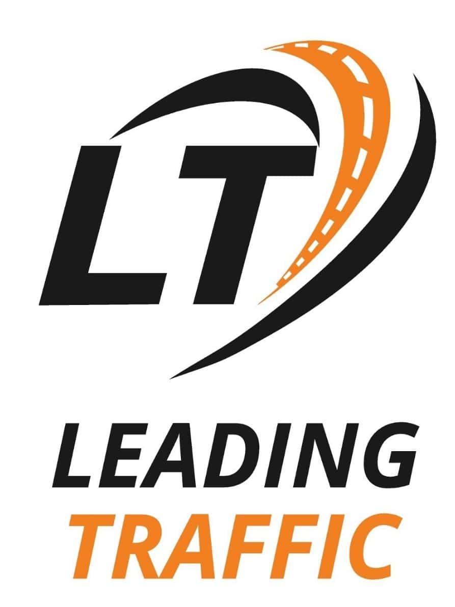LT Leading Traffic logo, Canadian-inspired automotive and event transportation company.