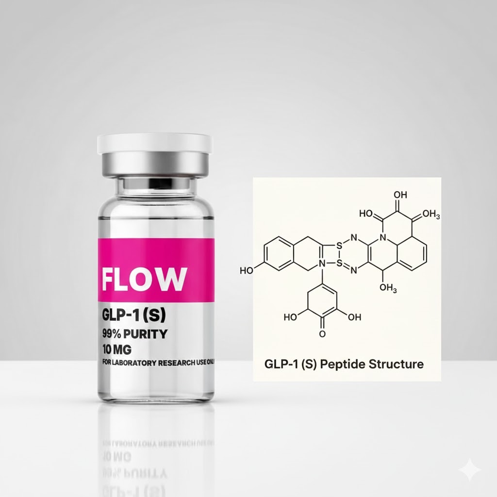 High-purity GLP-1(S) peptide for laboratory research, amino pharmaceutical, diabetes treatment research, insulin infusion studies, amino Pharm.