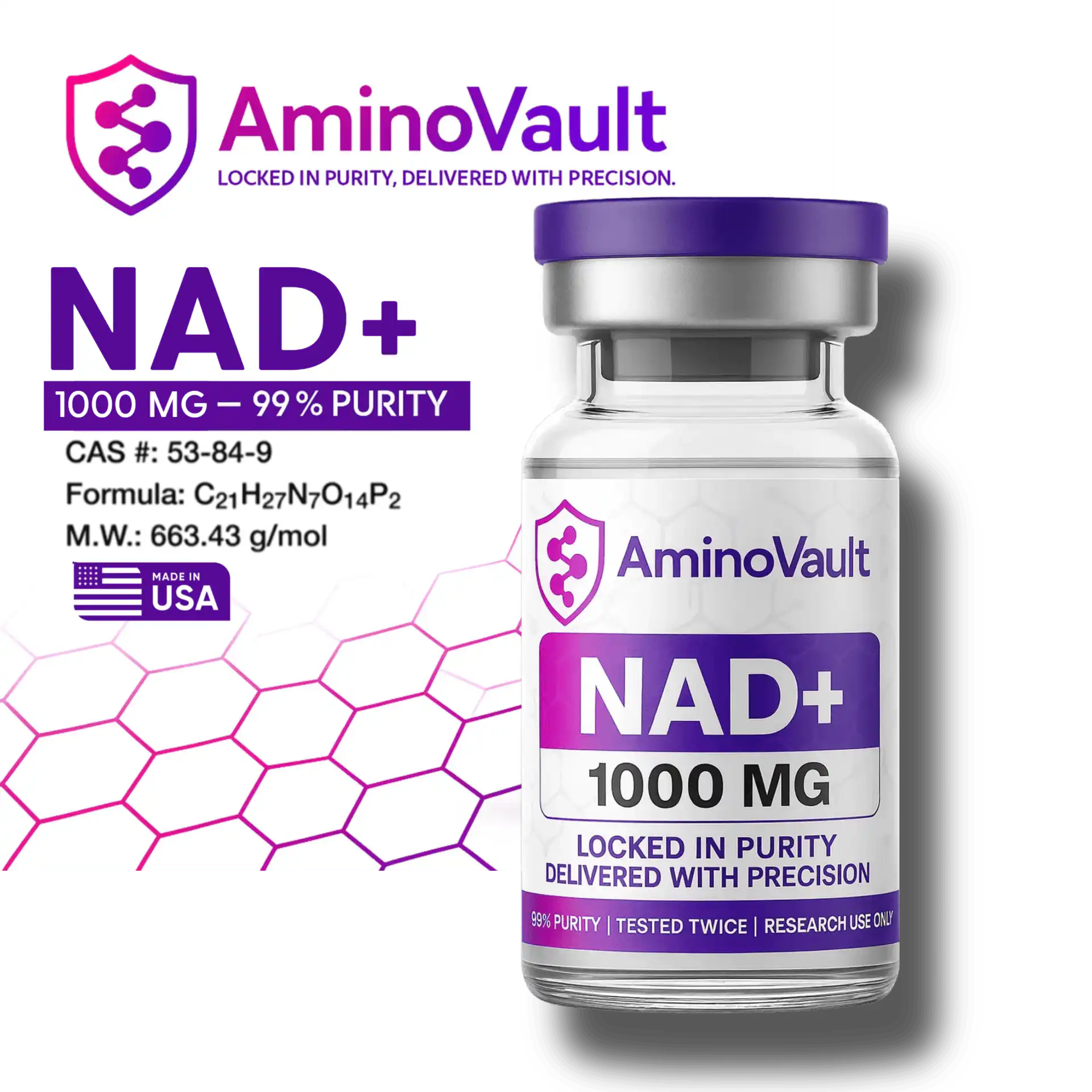 NAD 1000 MG | AminoVault