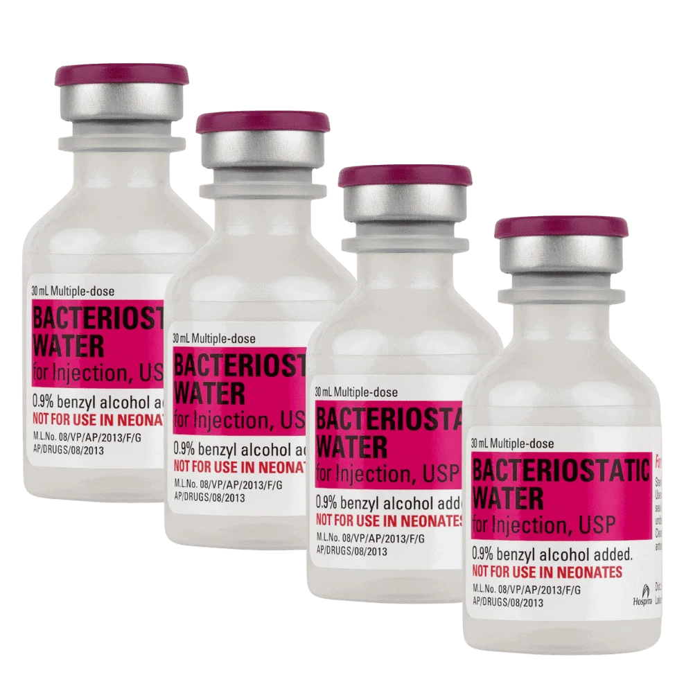 4 pack Hospira Bac water at aminovault