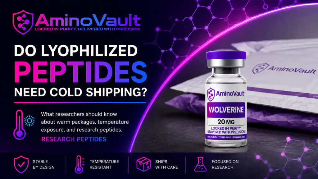 Peptide Cold Shipping or Not? | AminoVault