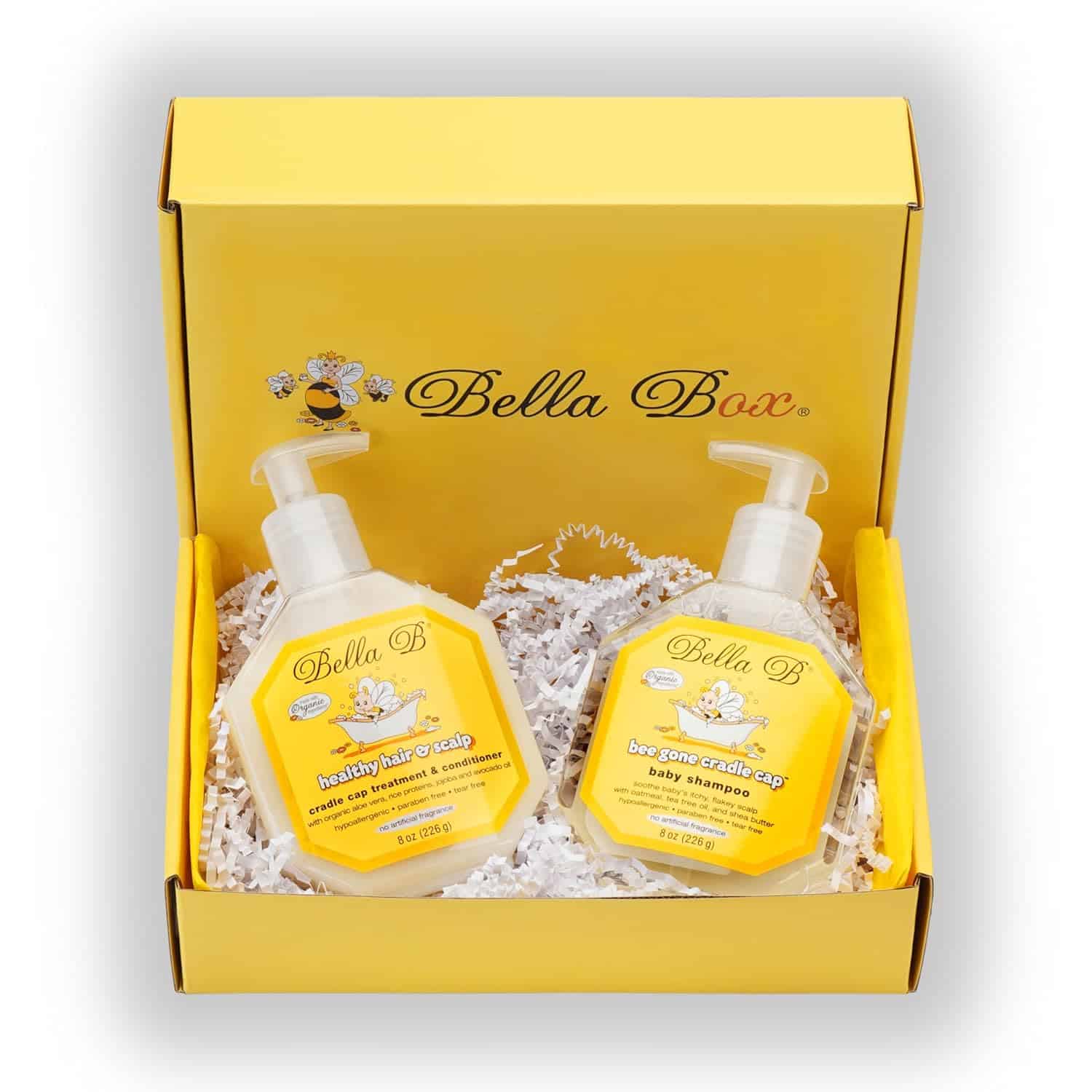 Bella B Shampoo and Conditioner cradle cap treatment