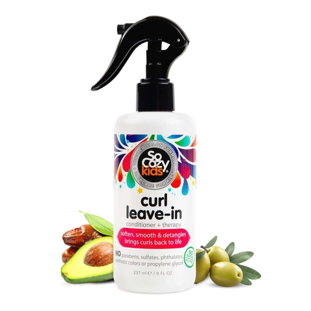 So Cozy Kids Curl Leave-in spray bottle