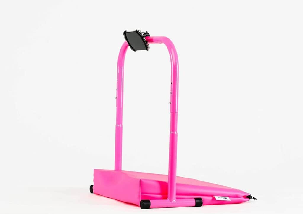 Children's hair wash mat with phone holder