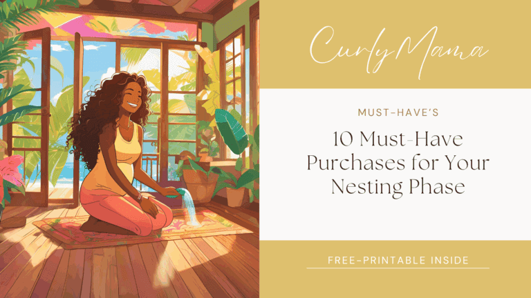 10 Must-Have Purchases for Your Nesting Phase