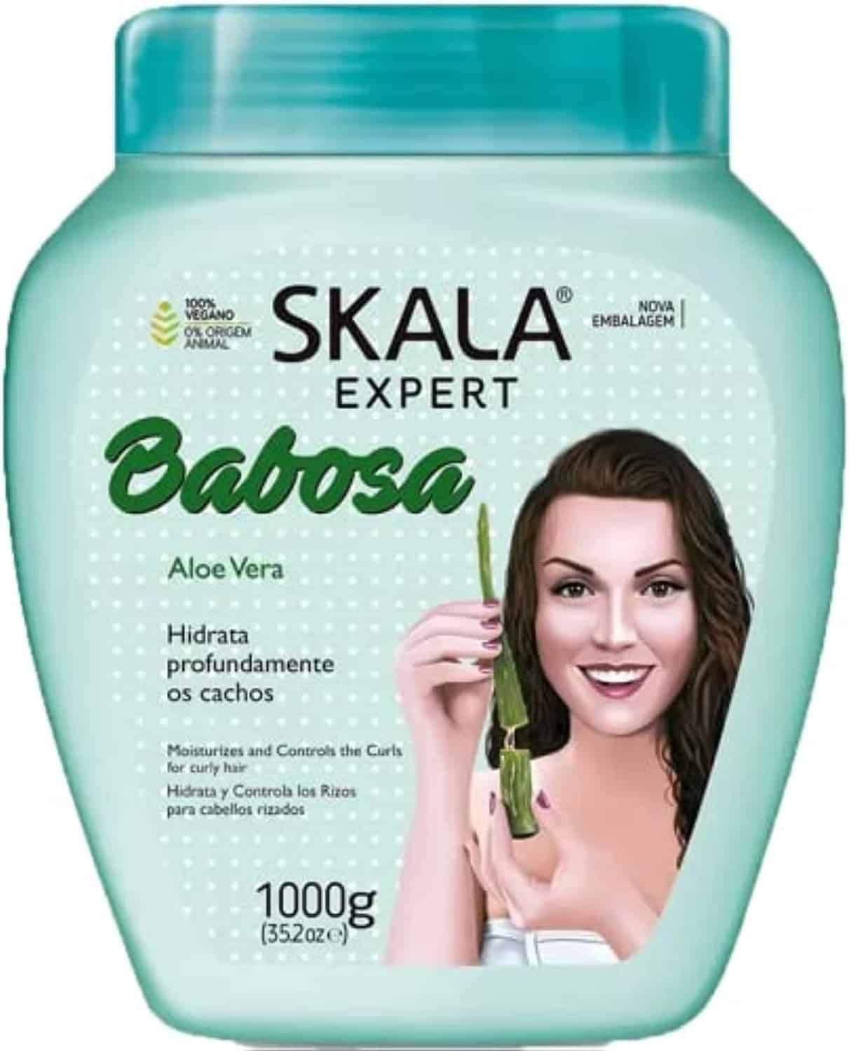 Skala Aloe Vera Hair Treatment Mask – budget-friendly moisturizing deep conditioner suitable for curly and wavy hair