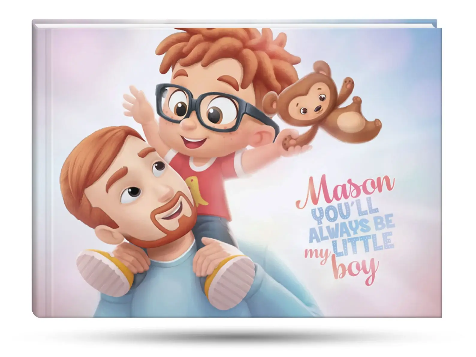 Personalized Book: Always My Baby – Custom illustrated storybook “Always My Baby” for Dad and child
