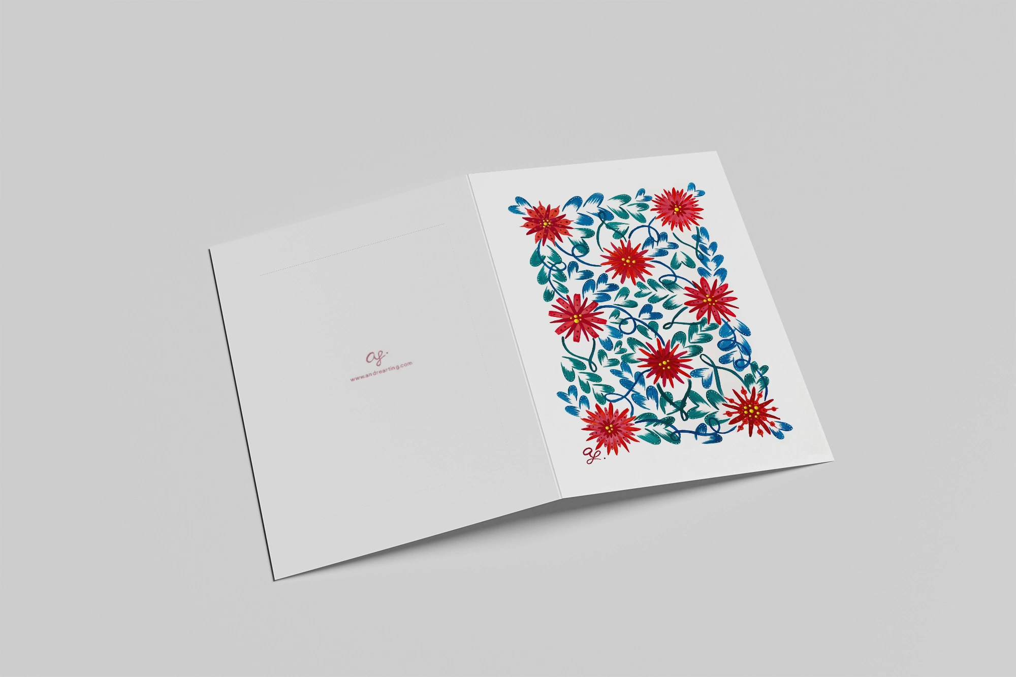 Rosal Greeting Card