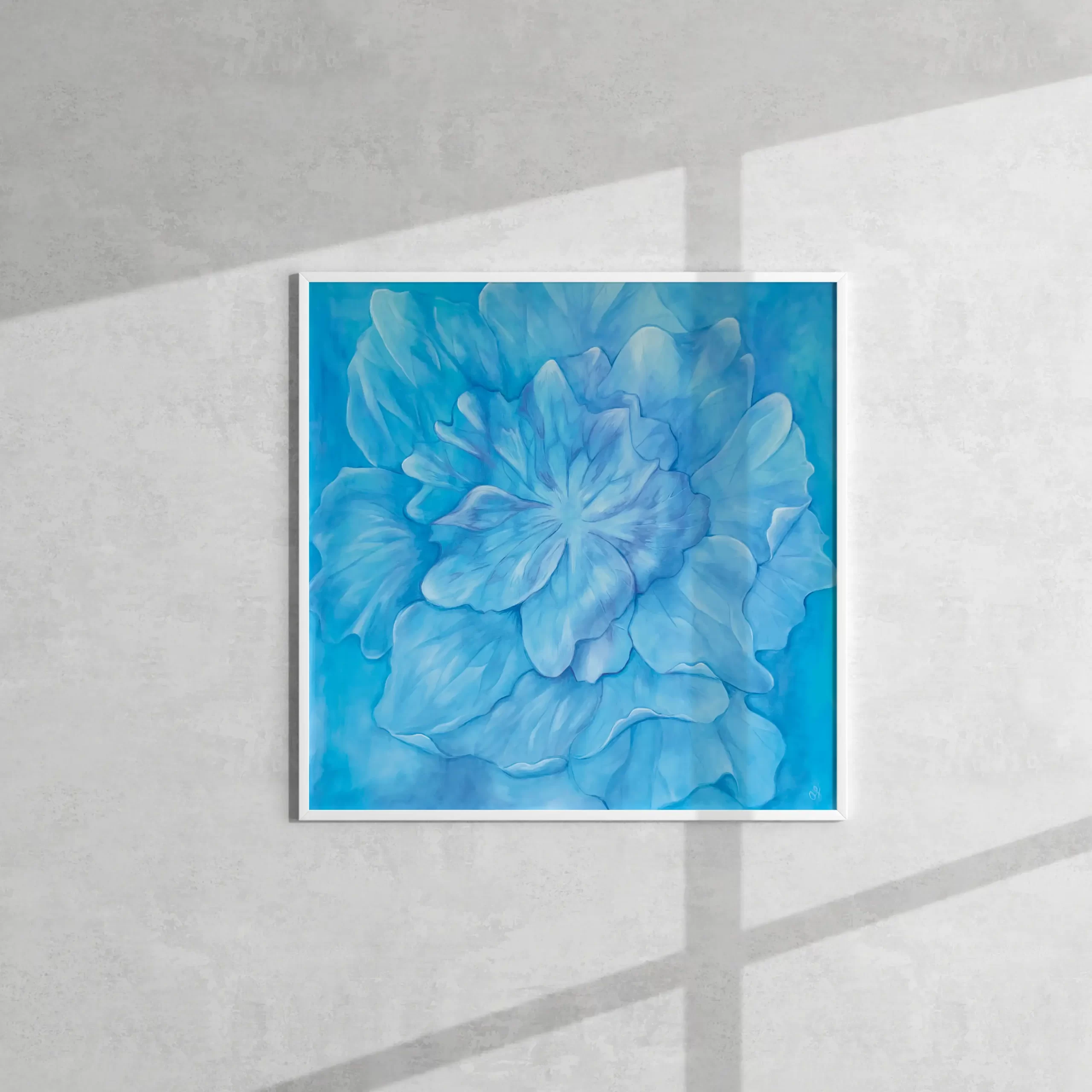 Blue Flower Print Celeste