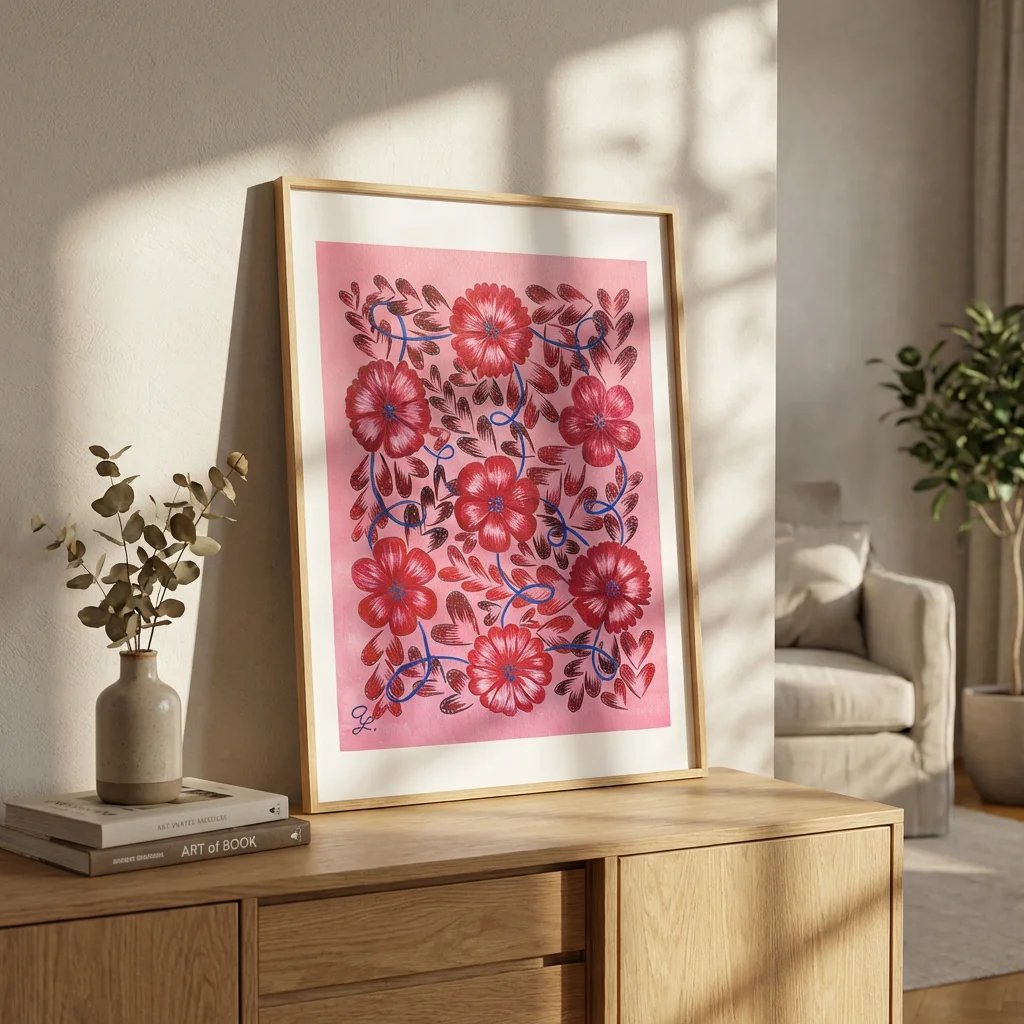 Crisantemo Print