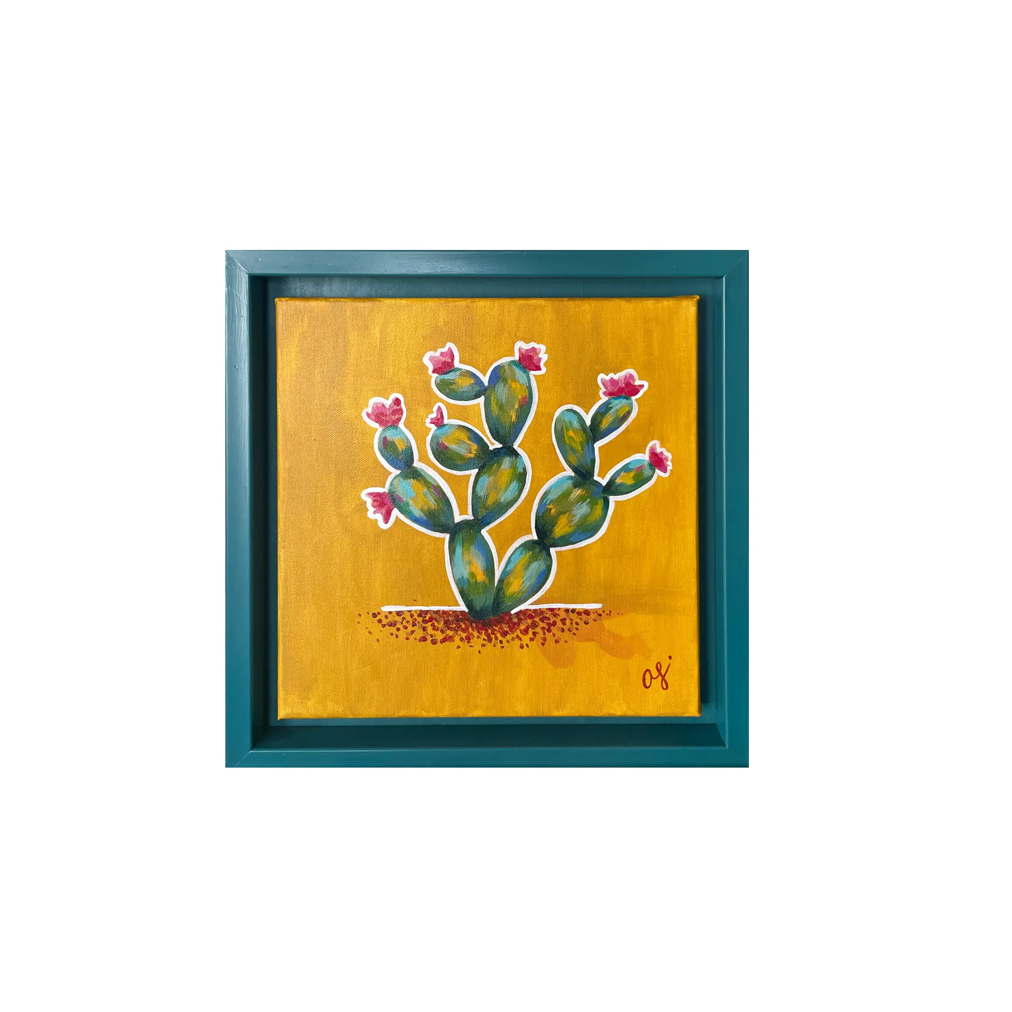 Yellow Cactus Loteria