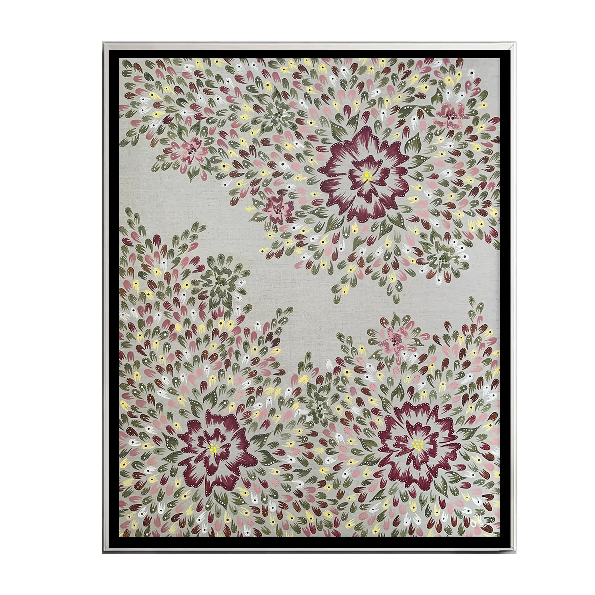Alba – Abstract Floral Painting