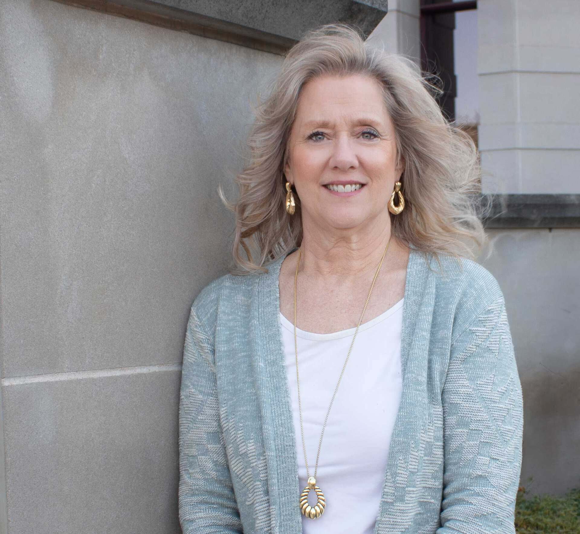 Outdoor portrait of Penny Meadows featured in the Women With a Spark storytelling series