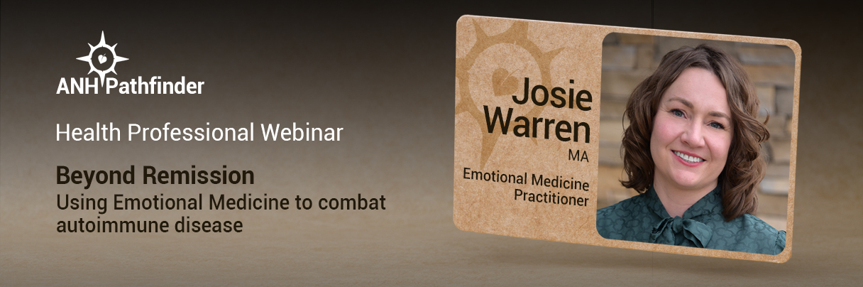 HealthProfessional Webinar Banner JosieWarren