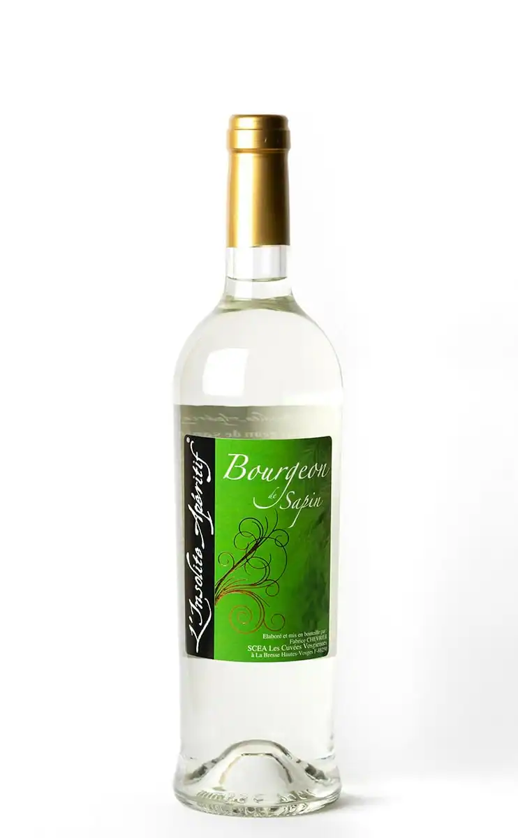 Bourgeon de Sapin, boisson artisanale pour apéritifs insolites et naturels.