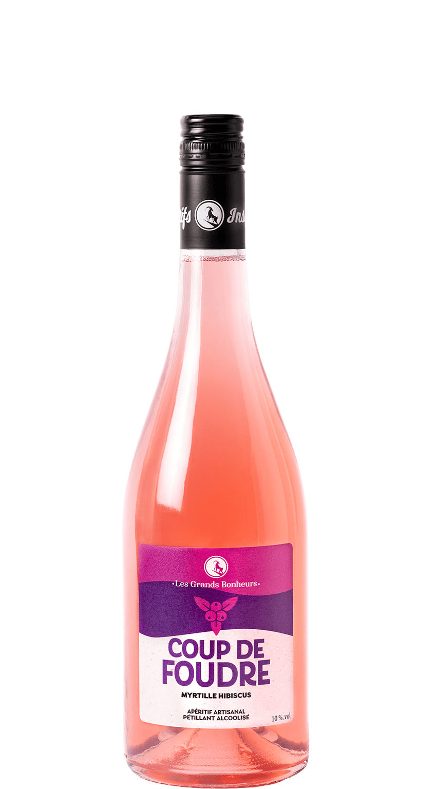 Bouteille de Foin de Montagne Sec, apéritif insolite et aromatique.