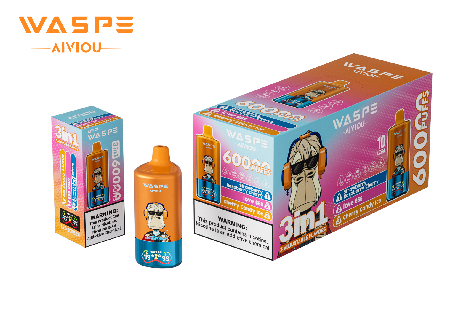 WASPE AIVIOU 60000 Puffs Einweg-Vape – Image 3