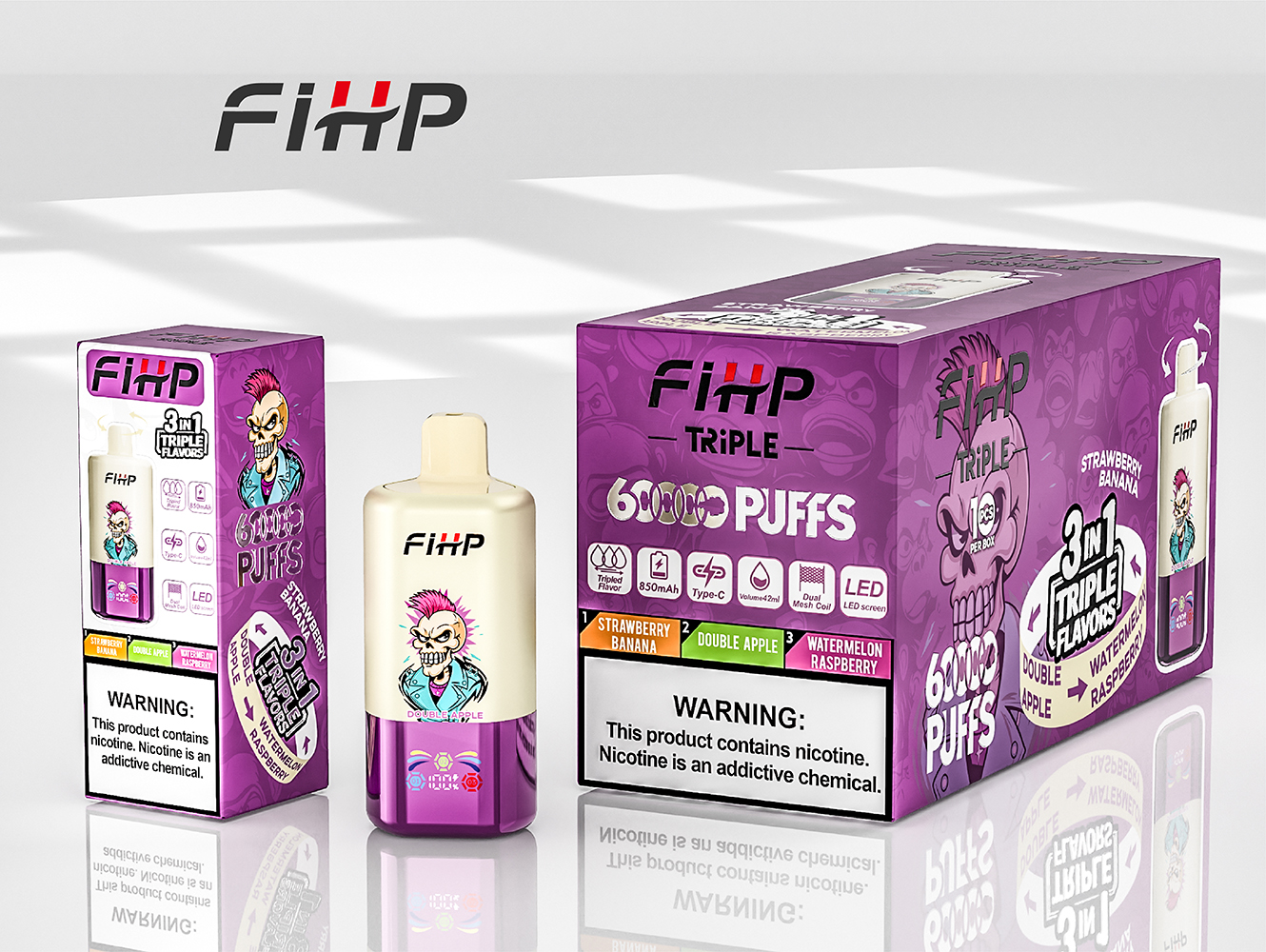 FIHP 60000 Züge Einweg-Vape - obrazek 6