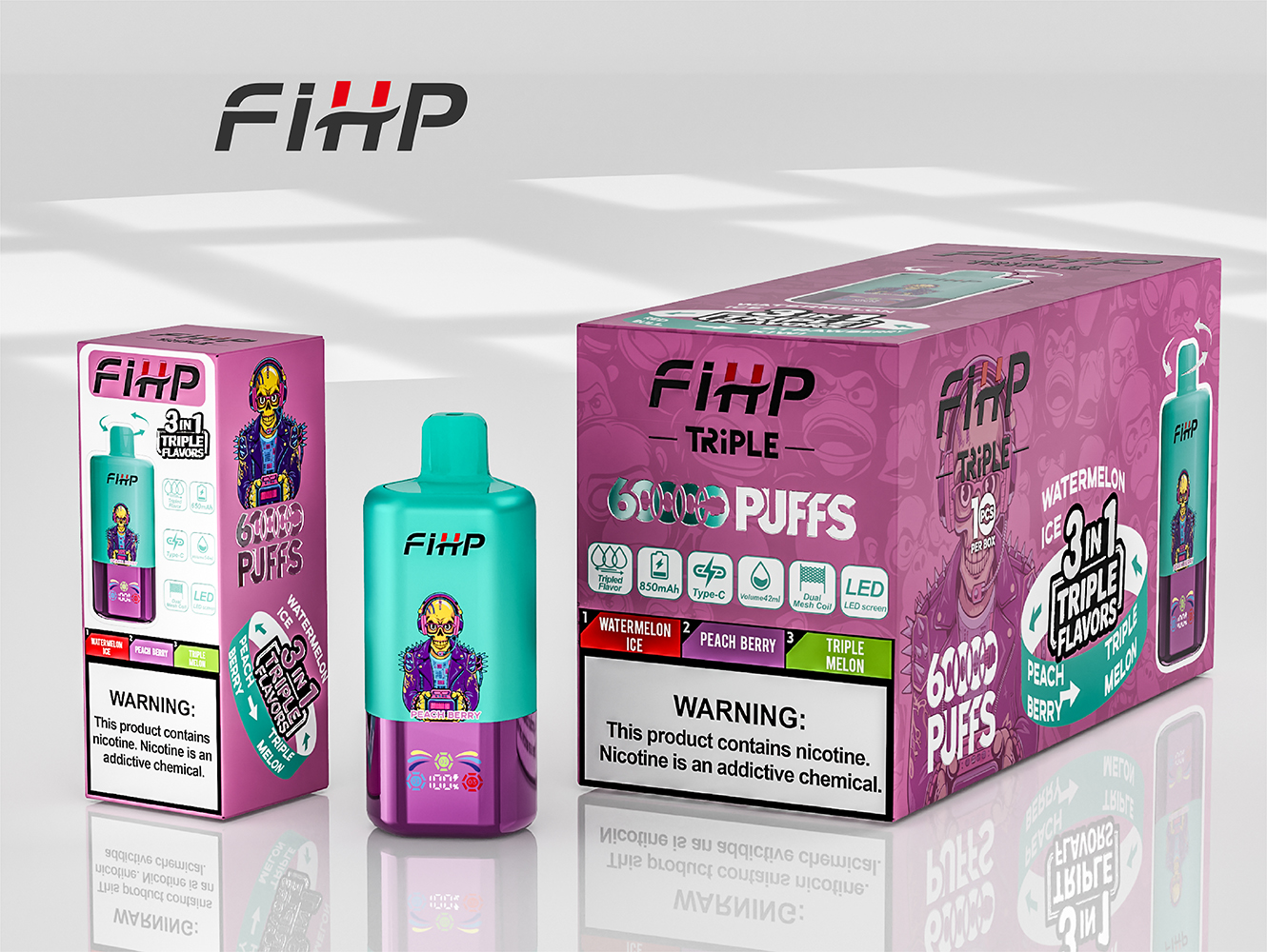 FIHP 60000 Züge Einweg-Vape - obrazek 11