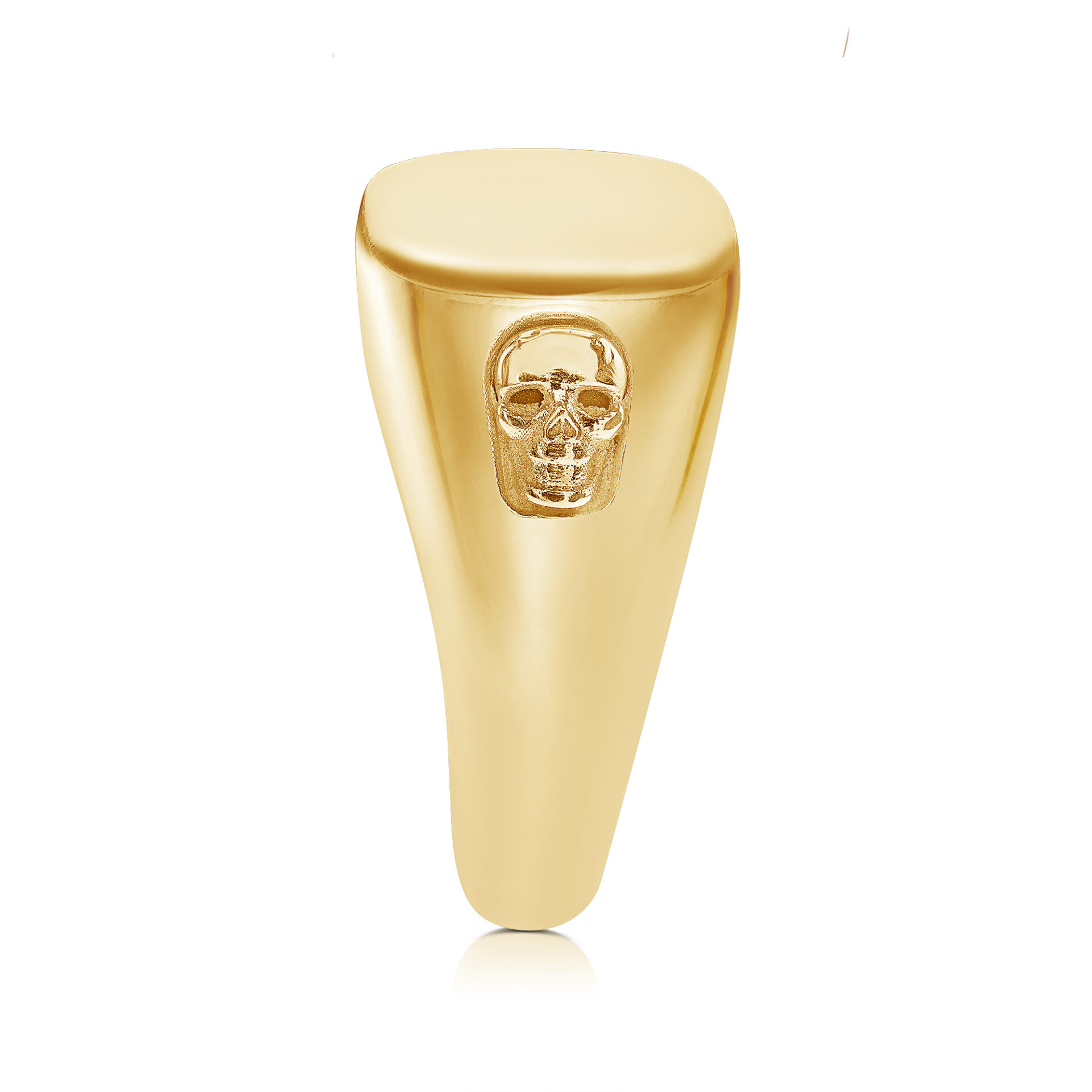 ⁦טבעת חותם גולגולת⁩ – תמונה ⁦3⁩