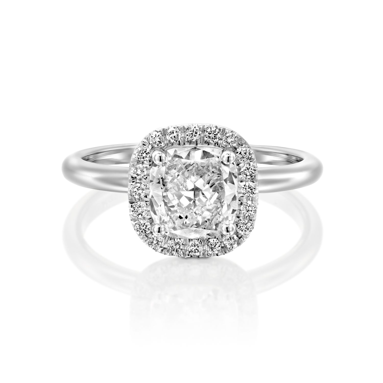 טבעת "קושן" 1ct