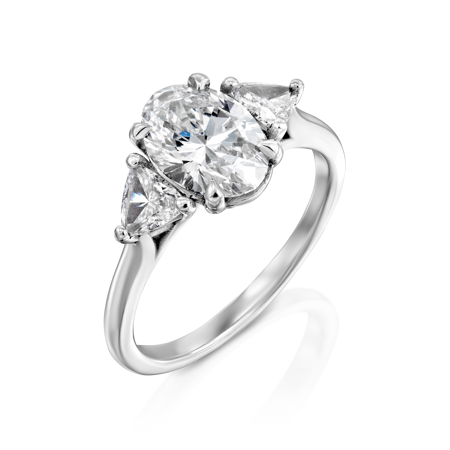 ⁦טבעת אירוסין 1.5ct⁩ – תמונה ⁦3⁩