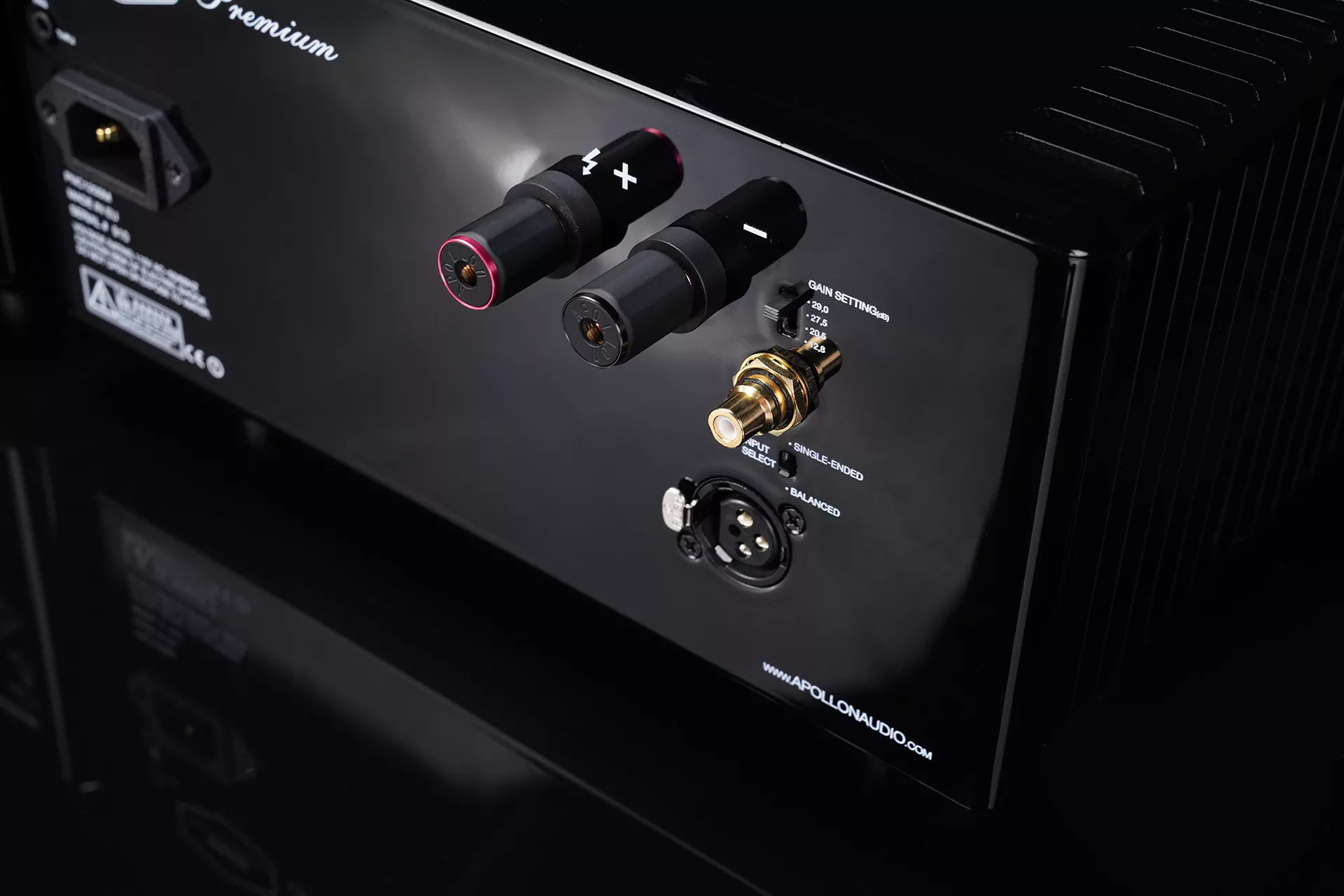 Purifi 1ET7040SA Eigentakt Amplifier XLR RCA Switch