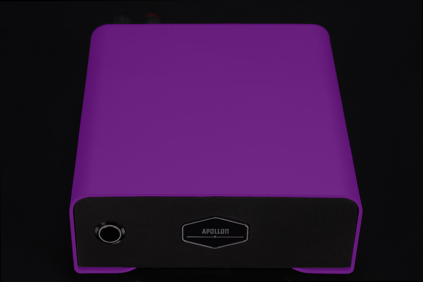 Hypex-NC500MP-Monoblock-Amplifier-Purple-Anodized-Front-View-Apollon-Audio