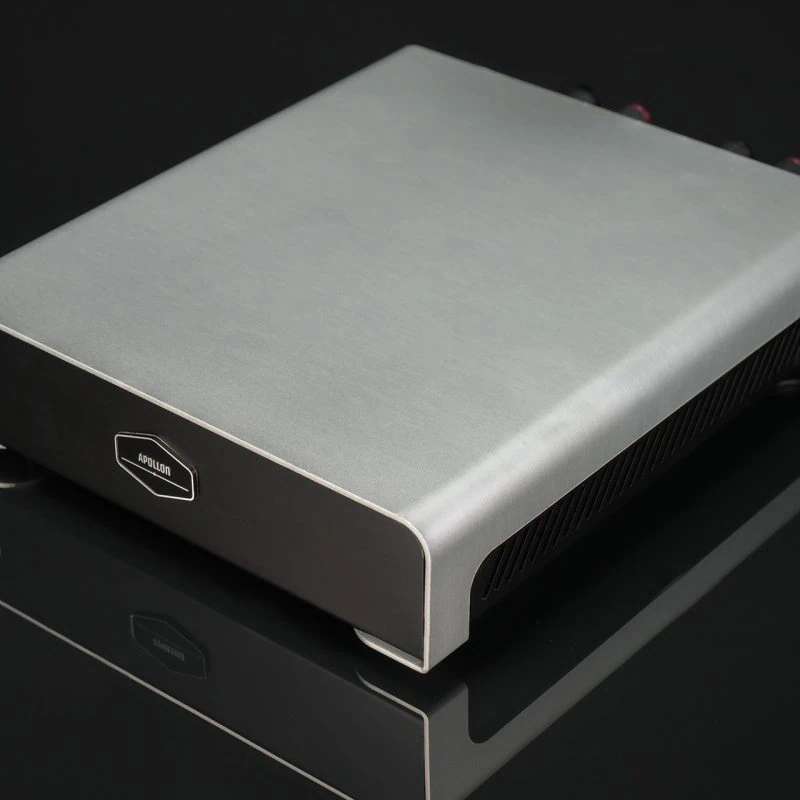 Apollon Purifi 1ET9040BA Monoblock Amplifier Front Isometric