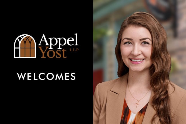 Appel Yost LLP welcomes Alexa Potts