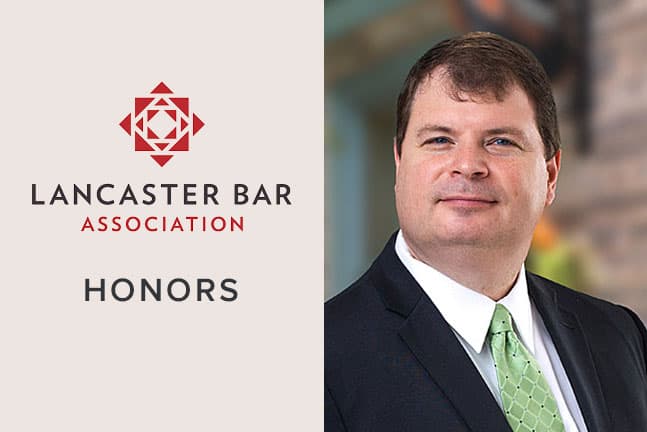 Jeffrey Ouellet receives LBA Achievement Award